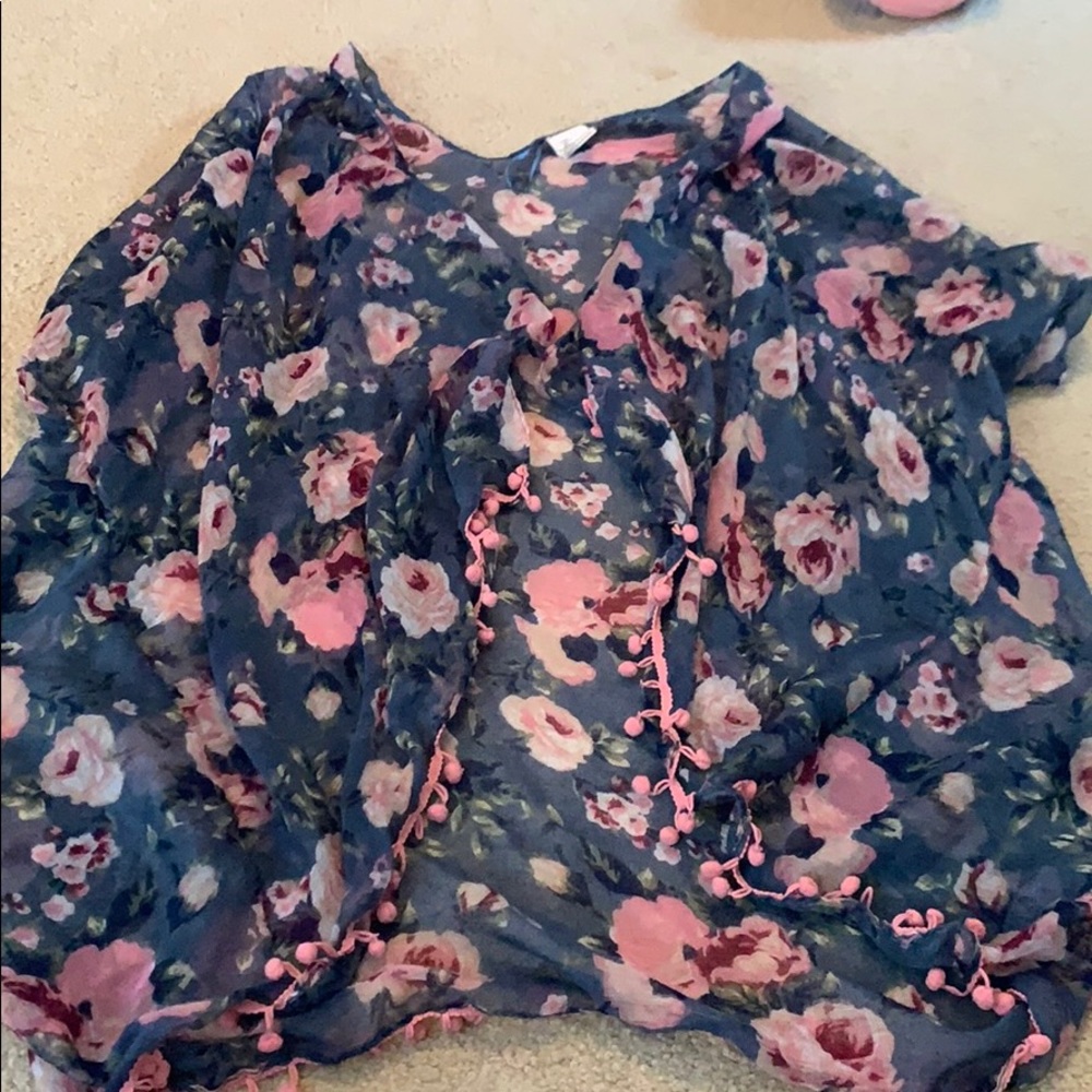 Floral kimono